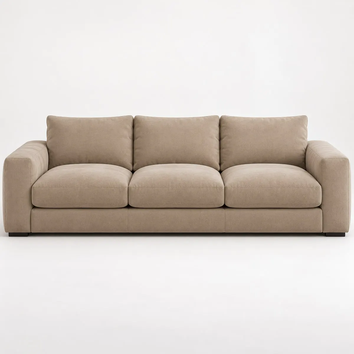 big-sofa Big Sofa Alpha New dunkelbeige Microfaser von POCO als Studioaufnahme