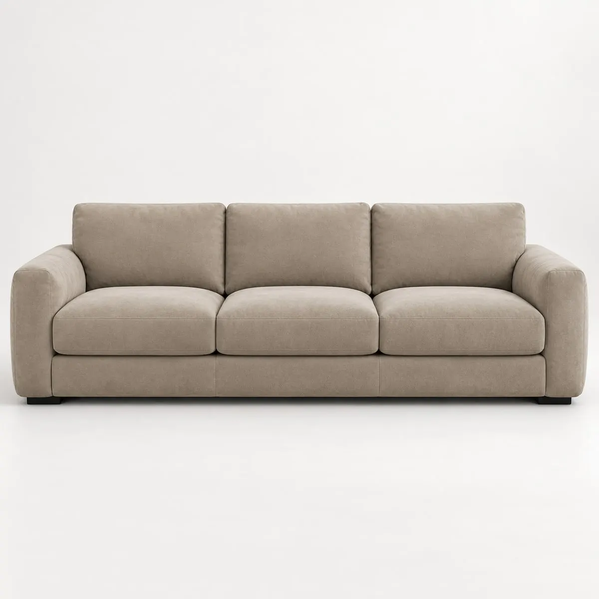 big-sofa Big Sofa Moma Greige Microfaser von POCO als Studioaufnahme
