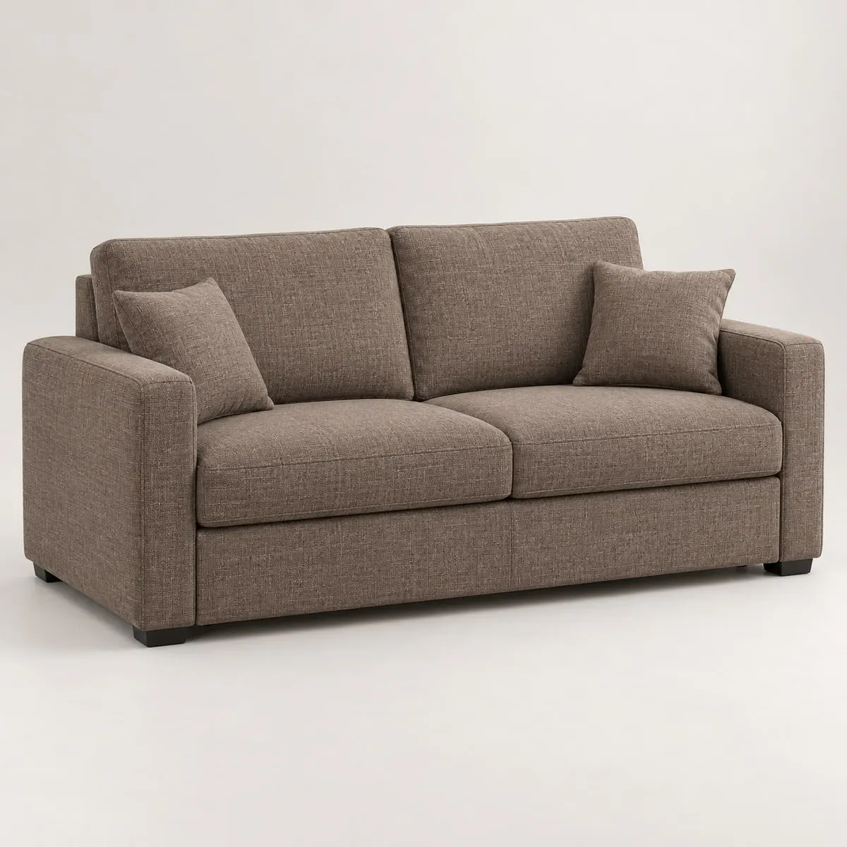 schlafsofa Schlafsofa Crystal braun grau von POCO in Braun-Grau als Studioaufnahme