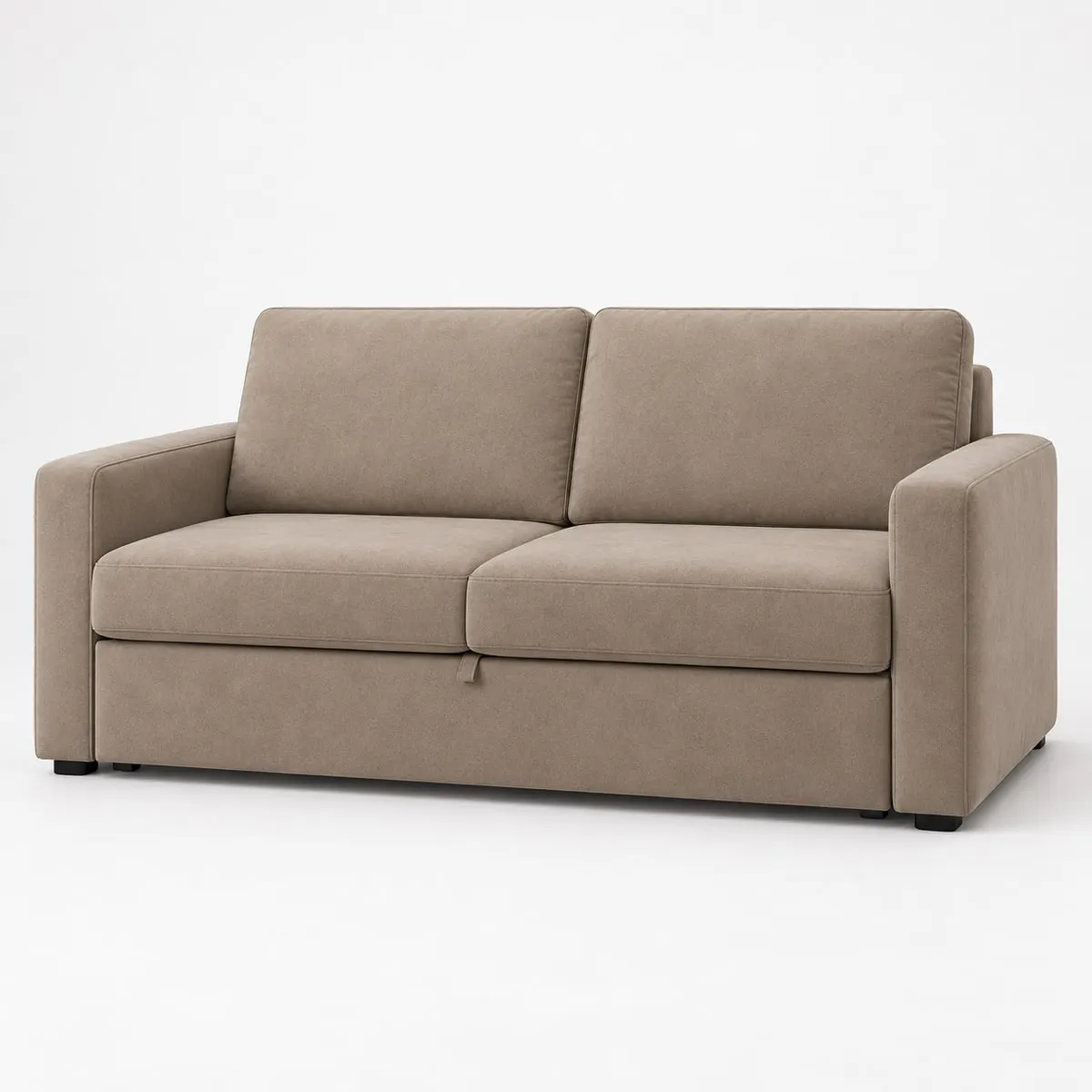 schlafsofa Schlafsofa Fiesta Greige Microfaser von POCO in Greige als Studioaufnahme