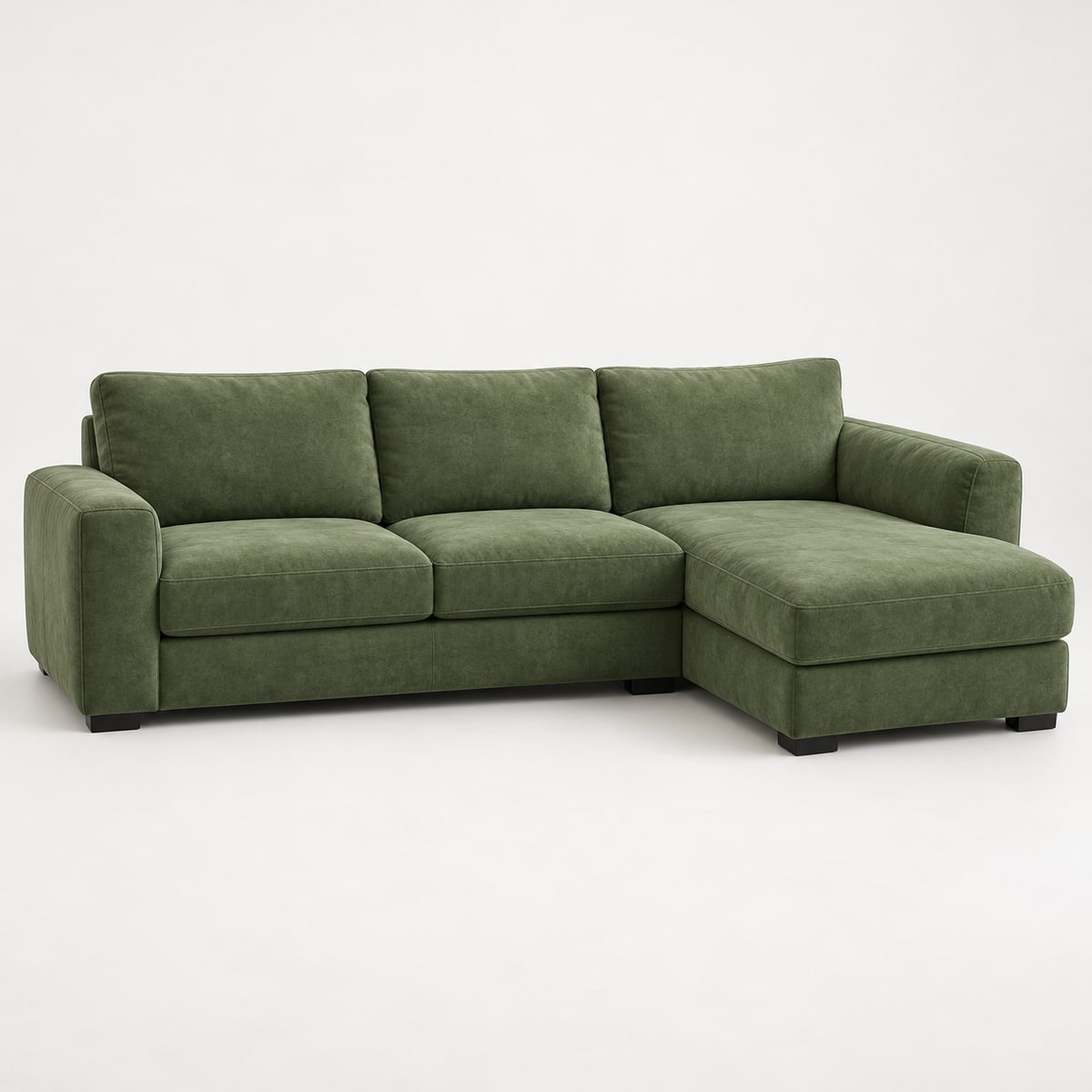 ecksofa Ecksofa grün Microfaser von POCO als Studioaufnahme